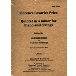 Quintet in A Minor for Strings & Piano - Score and Parts