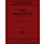 2 Mazurkas, Op. 12 - Violin and Piano