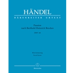 Brockes Passion, HWV 48 - Vocal Score