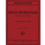 Deux Morceaux: Nocturne and Cortege - Flute and Piano