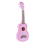 Makala MK-SD/PINKBURST Dolphin Soprano Ukulele - Pink Burst