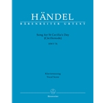 Song for St. Cecilia's Day - Vocal Score