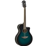 Yamaha APX600 Thinline Acoustic-Electric Guitar - Oriental Blue Burst