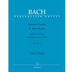 St. John Passion, Vers. II (1725) BWV 245.2 - Vocal Score