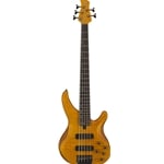 Yamaha TRBX605FM 5-String Bass Guitar - Matte Amber