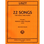 22 Songs, Volume I (French and Italian) - Low Voice