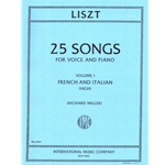 25 Songs, Volume I (French and Italian) - High Voice