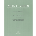 Lamento d'Arianna and Pianto della Madonna - Solo Voice and Basso Continuo