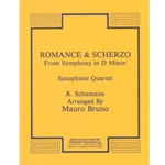 Romance & Scherzo from "Symphony in D Minor" - Sax Quartet SATB