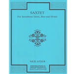 Saxtet - Sax Sextet, Bass, and Drums