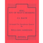 Jesu, Joy of Man's Desiring - Sax Quartet (SATB)