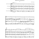 Quartet for Saxophones (SATB)