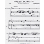 Andante from Sonata K. 545 - Sopranino Saxophone and Piano