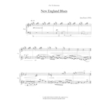 New England Blues - Soprano Sax and Piano