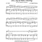 Jesu, Joy of Man’s Desiring - Alto Sax and Piano