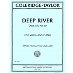 Deep River, Opus 59, No. 10 - Viola and Piano