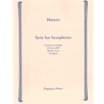 Suite for Saxophones Op. 20 - Saxophone Quartet (SATB)