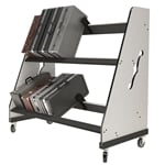 Mobile Trumpet Storage Rack for Classrooms