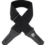 Lock-It Straps Poly Pro Series 3" Guitar Strap - Black