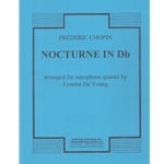 Nocturne in D-flat - Saxophone Quartet