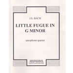 Little Fugue in G Minor - Sax Quartet