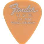 Fender 351 Shape Dura-Tone Delrin Picks, .84mm, Butterscotch Blonde, 12-pack