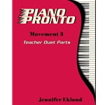 Piano Pronto Teacher Duets: Movement 3