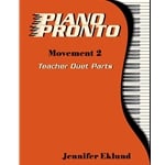 Piano Pronto Teacher Duets: Movement 2