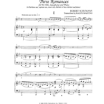 3 Romances - Alto Saxophone and Piano