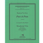 Pat-A-Pan - Clarinet, Tenor Sax, and Bari Sax