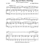 Jesu, Joy of Man’s Desiring - Tenor Sax and Piano