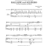 Ballade and Allegro - Tenor Saxophone and Piano