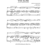 Vocalise, Op. 34 No. 14 - Tenor Saxophone and Piano