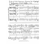 Suite of Old American Hymns - Saxophone Choir