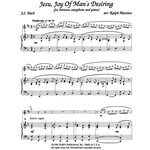 Jesu, Joy of Man's Desiring - Baritone Saxophone and Piano