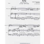 Aria from Suite No.3 in Dm BWV 1068 - Baritone Saxophone and Piano