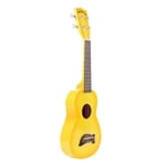 Makala MK-SD/YLBURST Dolphin Soprano Ukulele - Yellow Burst