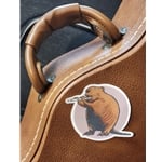 Beaver/Flute Sticker