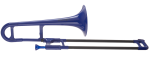 Jiggs Wigham PBone Mini Eb Trombone - Blue