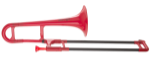 JIggs Wigham PBone Mini Eb Trombone - Red