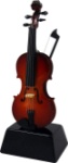 6" Mini Violin on Stand