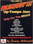Jamey Aebersold Vol. 61 Book & CD - Burnin'!!!