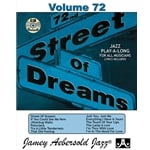 Jamey Aebersold Vol. 72 Book & CD - Street of Dreams