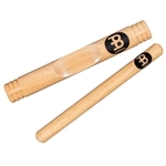 Meinl CL2HW Solid Hardwood African Claves