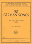 50 German Songs - High Voice and Piano