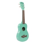 Makala MK-SS/GRN Shark Soprano Ukulele - Surf Green