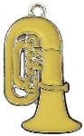Charm/Zipper Pull - Tuba