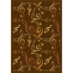 Virtuoso Carpet 3'10"x5'4" Brown