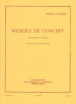 Musique de Concert - Alto Sax and Piano