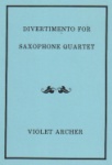 Divertimento - Sax Quartet SATB